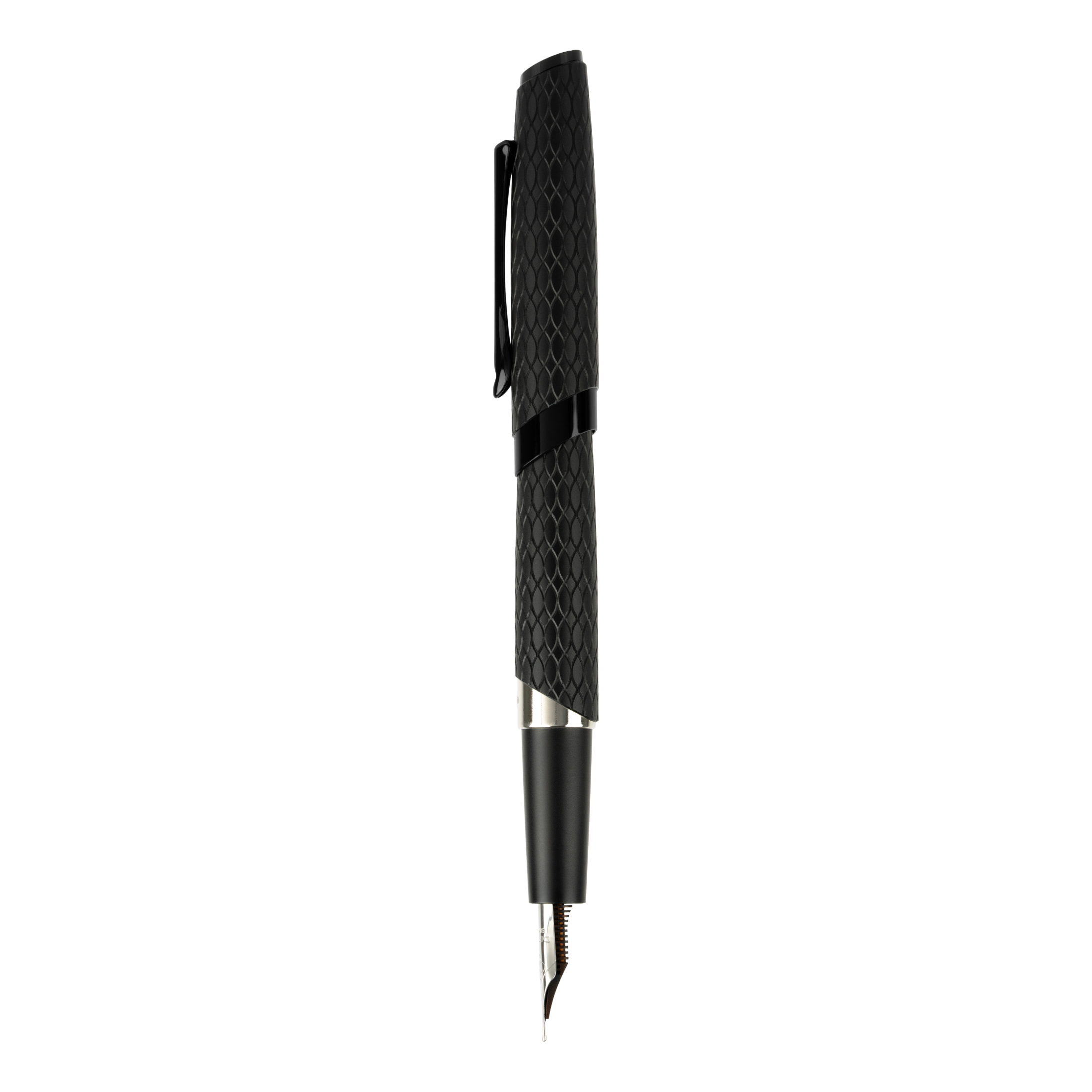 Diplomat Cobra Black Guilloche Fountain Pen