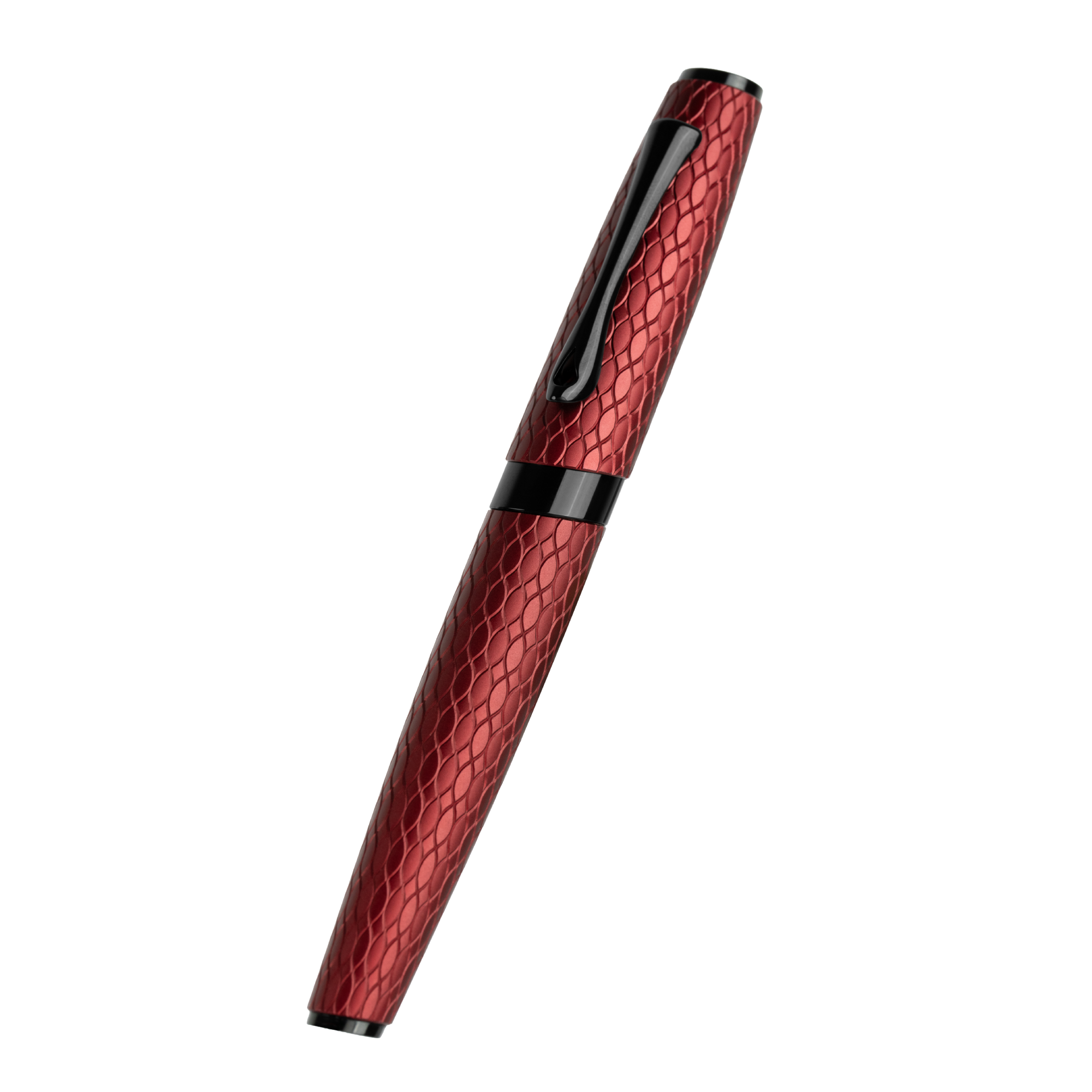 Diplomat Cobra Burgundy Guilloche Fountain Pen