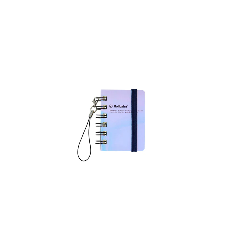 Delfonics Rollbahn Spiral Notebook Metallic Hologram Polarise Micro