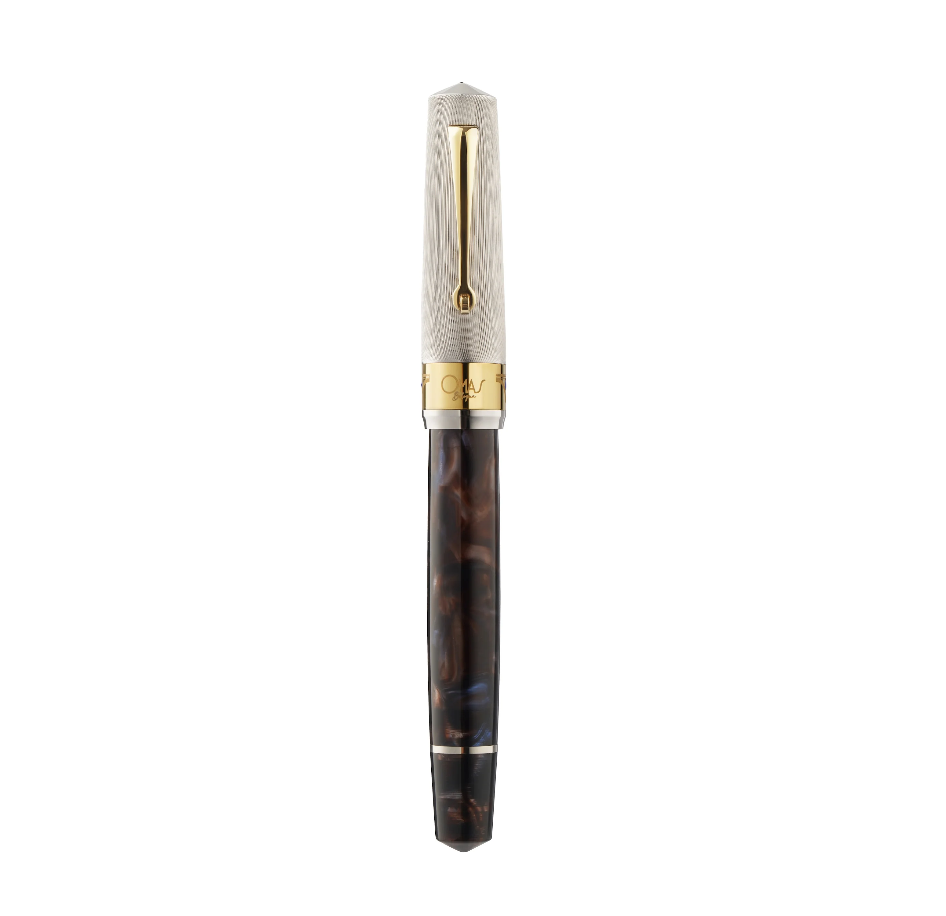 Omas Bologna Galassia Argento Fountain pen - Pencraft the boutique