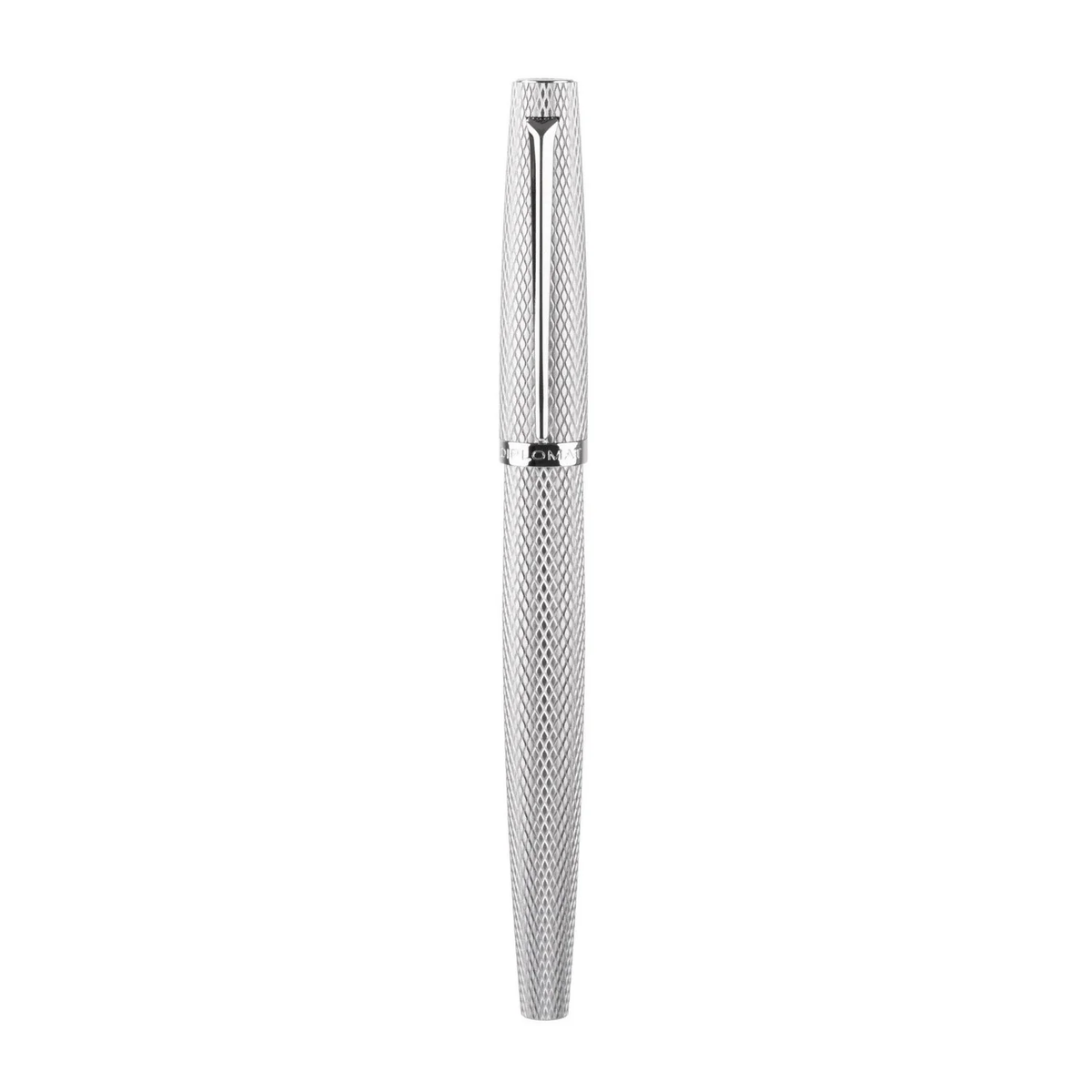 Diplomat Viper Silver Guilloche Rollerball