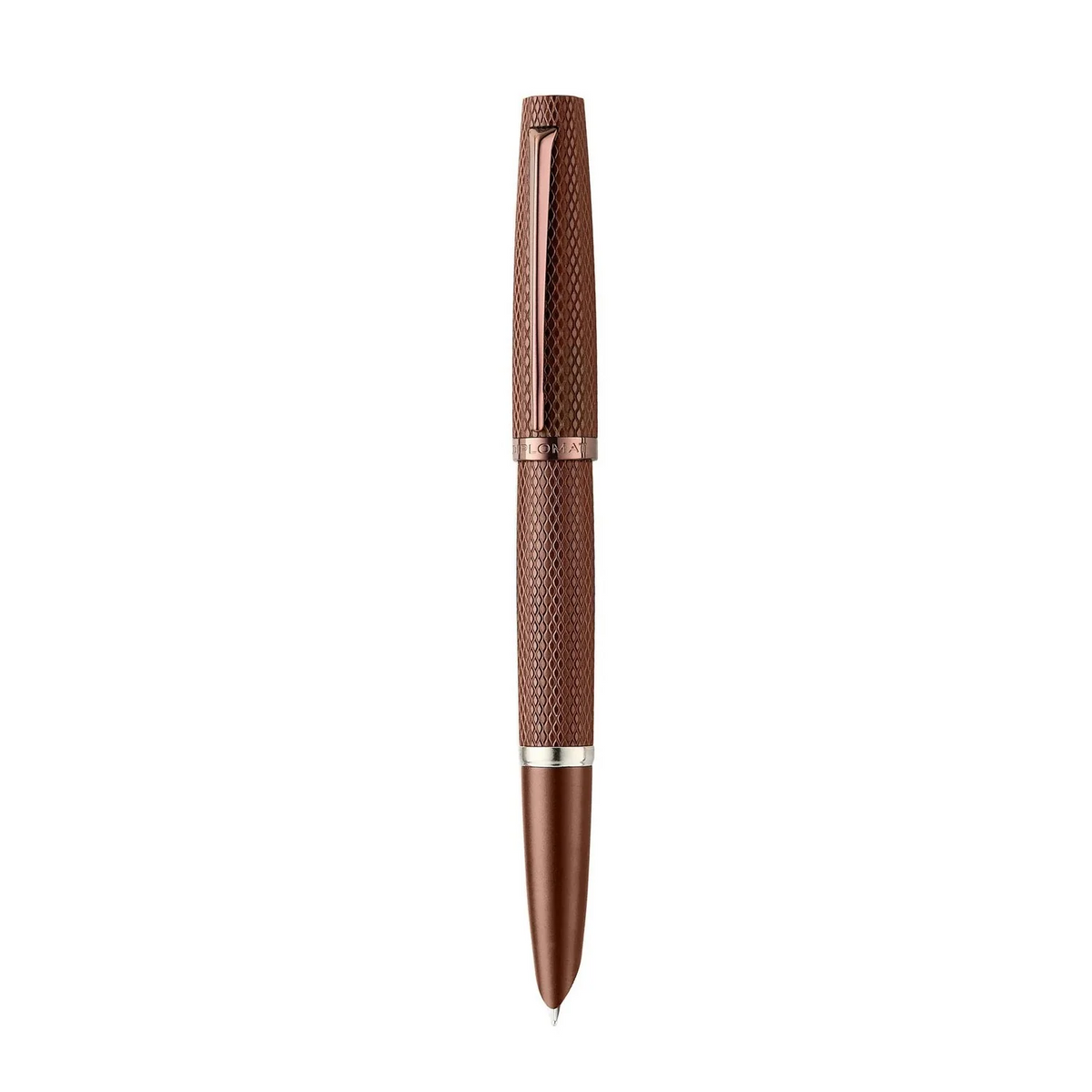 Diplomat Viper Brown Guilloche Fountain Pen F/M