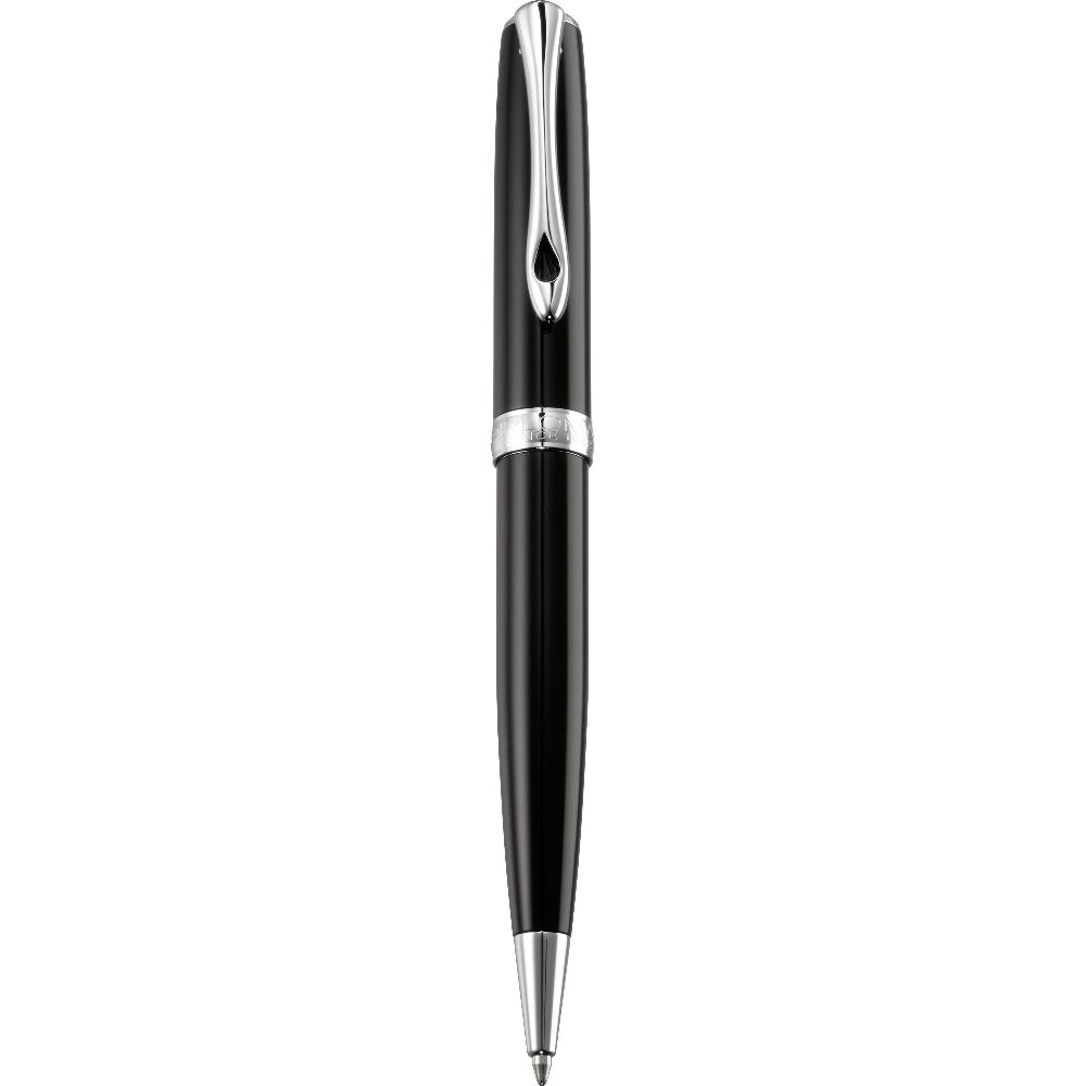 Diplomat Excellence A2 Black Chrome Trim Ballpoint