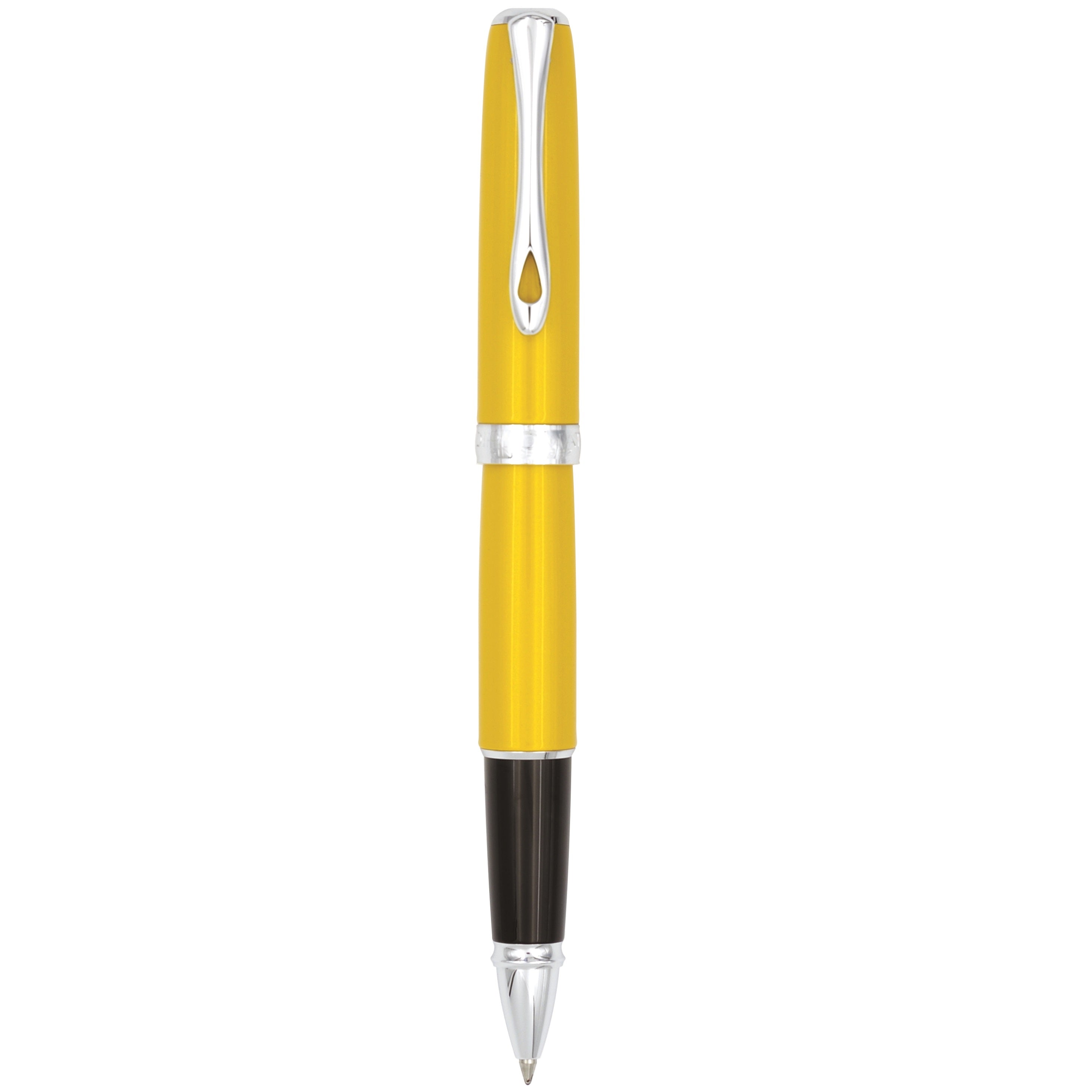 Diplomat Excellence A2 Yellow Chrome Trim Rollerball