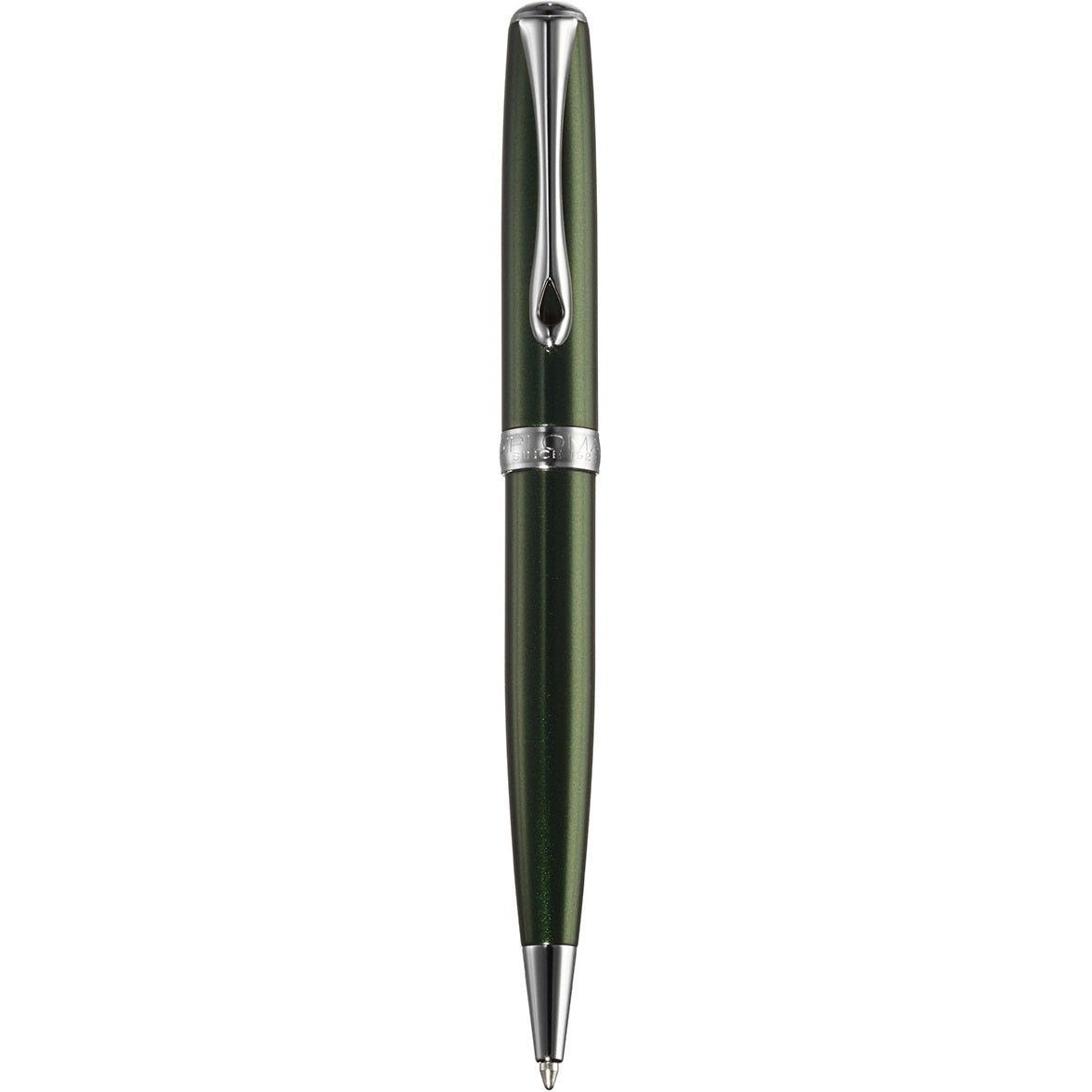 Diplomat Excellence A2 Evergreen Chrome Trim Ballpoint