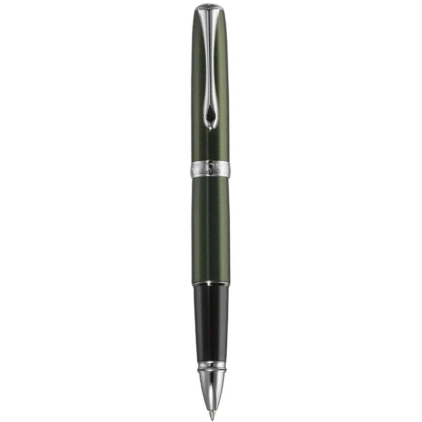 Diplomat Excellence A2 Evergreen Chrome Trim Rollerball