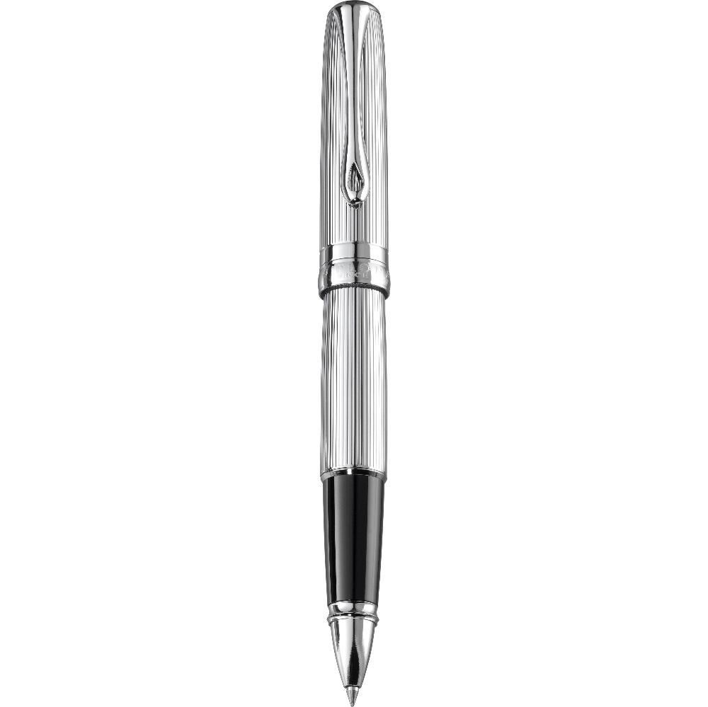 Diplomat Excellence A2 Guilloche Chrome Trim Rollerball