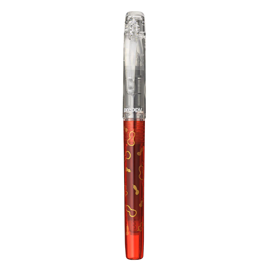 Platinum Preppy 2nd Hyotan Gourd Red Edition Fountain Pen Fine