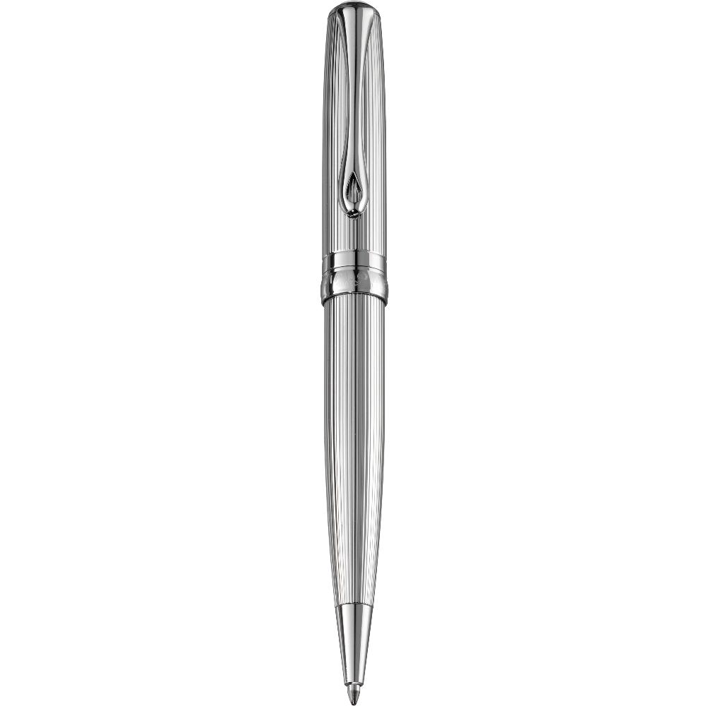 Diplomat Excellence A2 Guilloche Chrome Trim Ballpoint