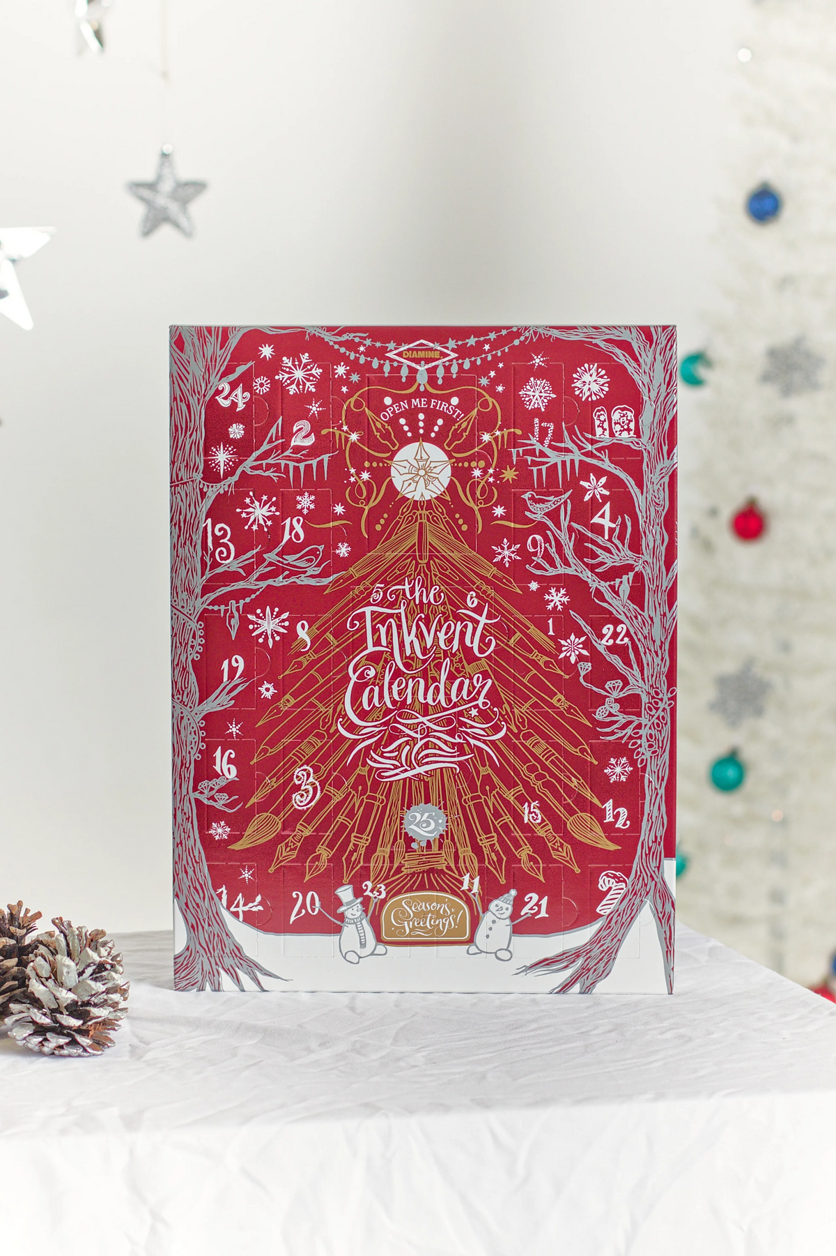 Diamine Inkvent Calendar Burgundy Edition 2026