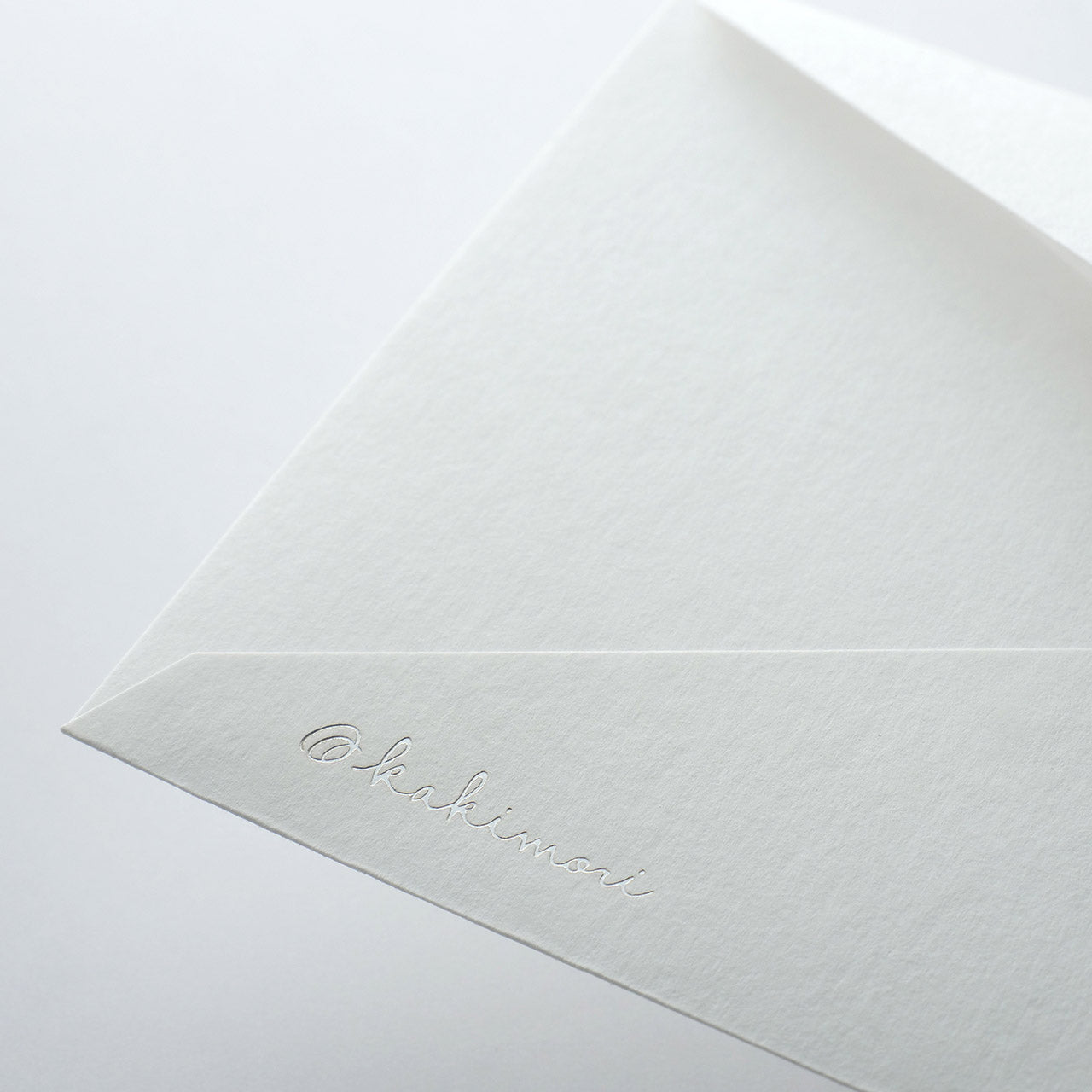 Kakimori Letter Stationery Envelope White 5 Pack - Pencraft the boutique
