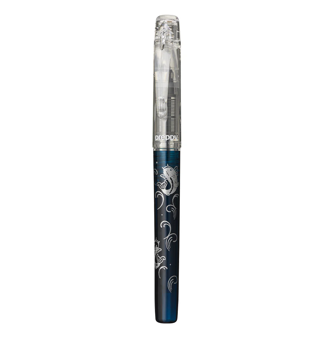 Platinum Preppy 2nd Koi no Taki-Nobori Carp Blue Edition Fountain Pen Fine