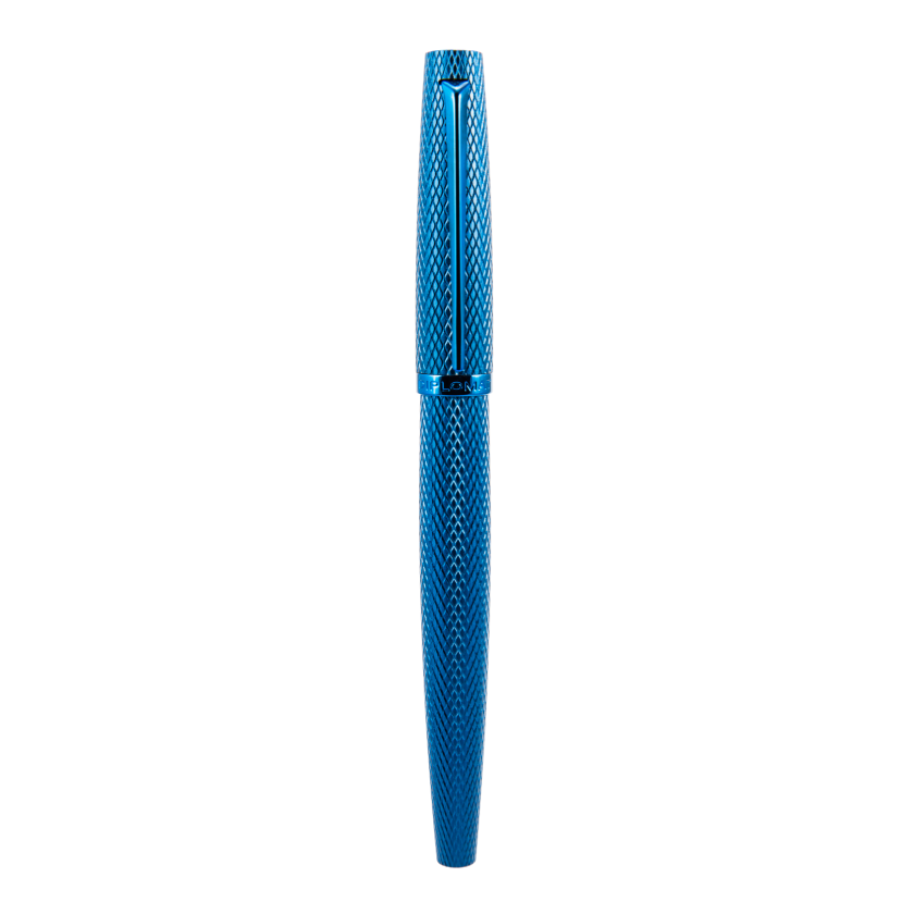 Diplomat Viper Blue Guilloche Rollerball