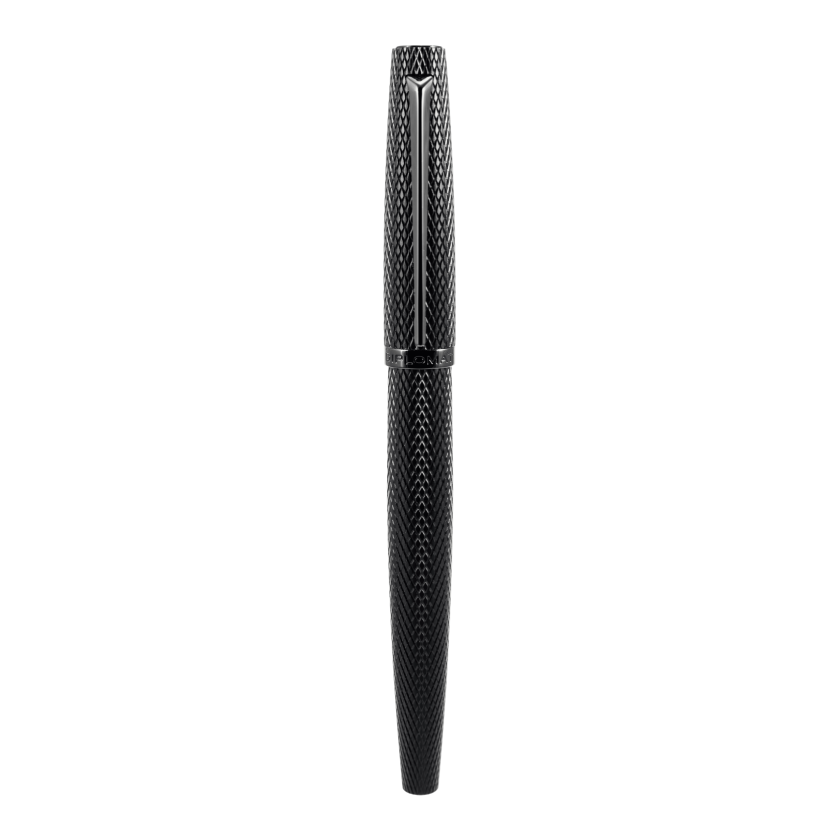 Diplomat Viper Black Guilloche Fountain Pen F/M