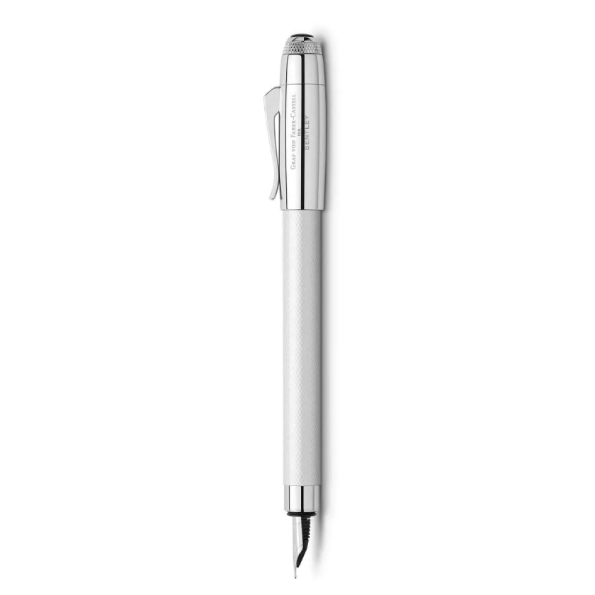 Graf von Faber Castell Bentley White Satin Fountain Pen