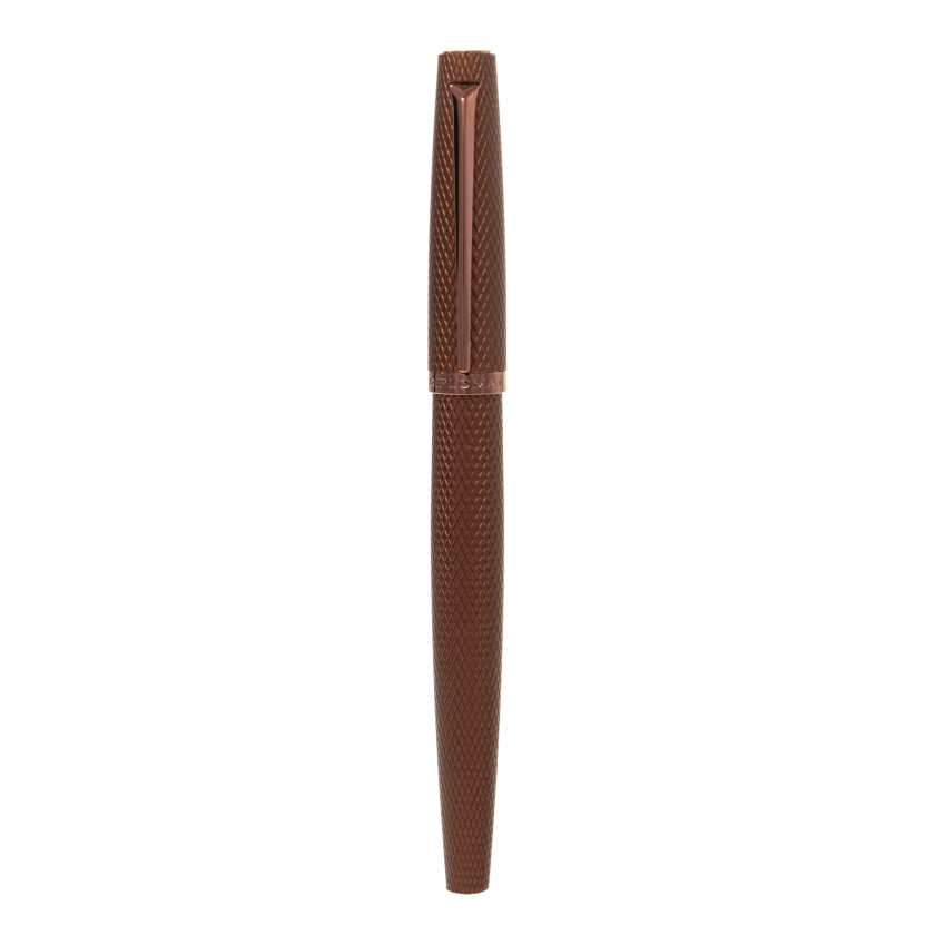 Diplomat Viper Brown Guilloche Rollerball