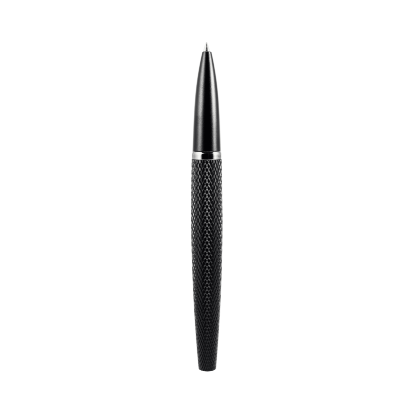 Diplomat Viper Black Guilloche Rollerball