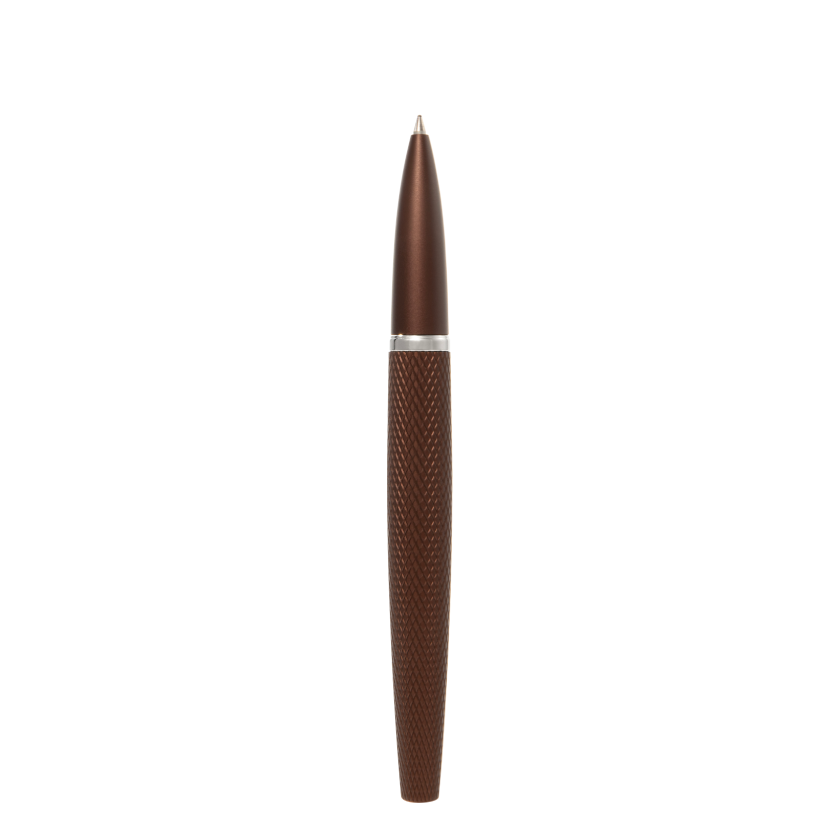 Diplomat Viper Brown Guilloche Rollerball