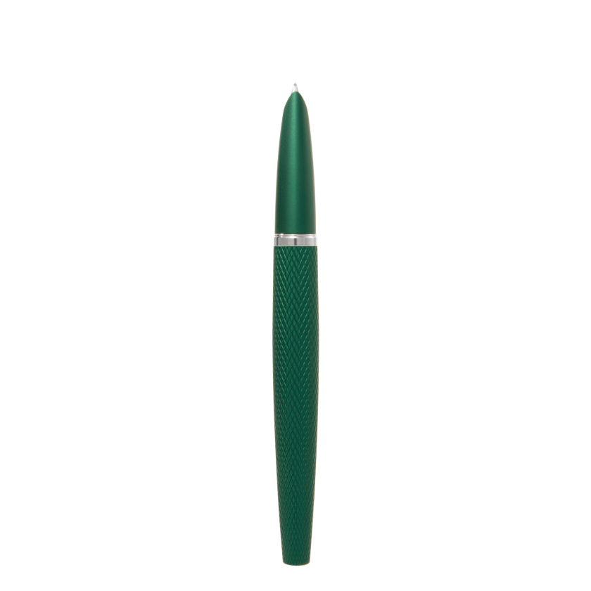 Diplomat Viper Green Guilloche Fountain Pen F/M