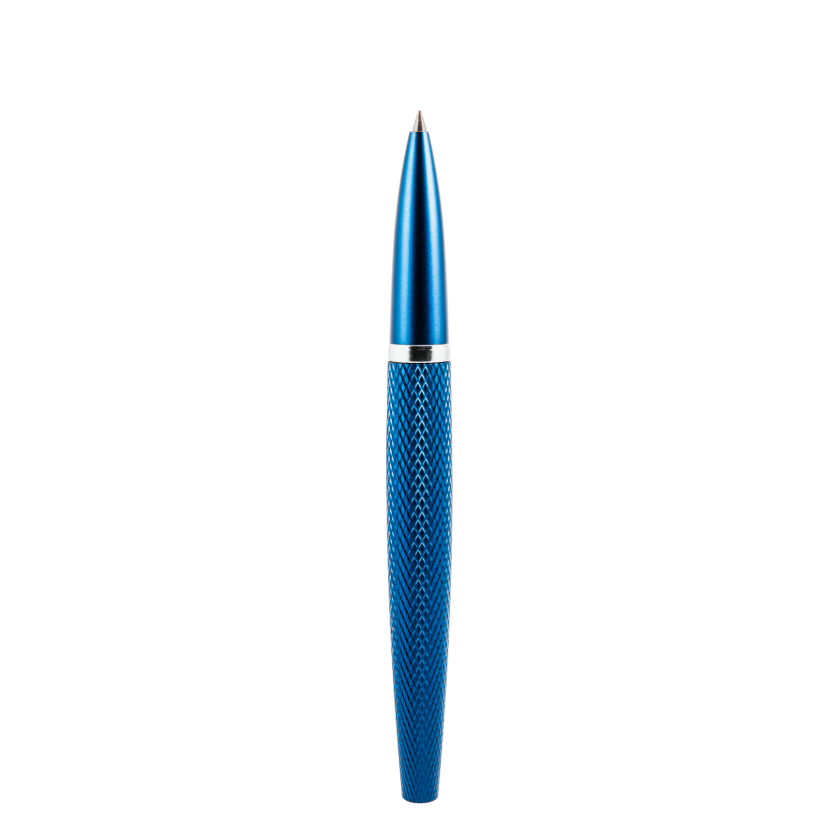 Diplomat Viper Blue Guilloche Rollerball