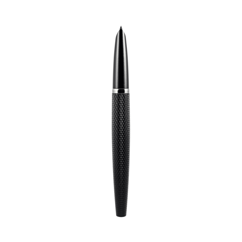 Diplomat Viper Black Guilloche Fountain Pen F/M