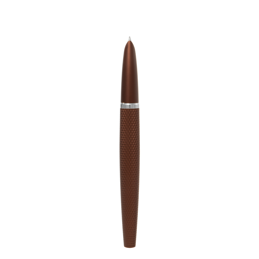 Diplomat Viper Brown Guilloche Fountain Pen F/M