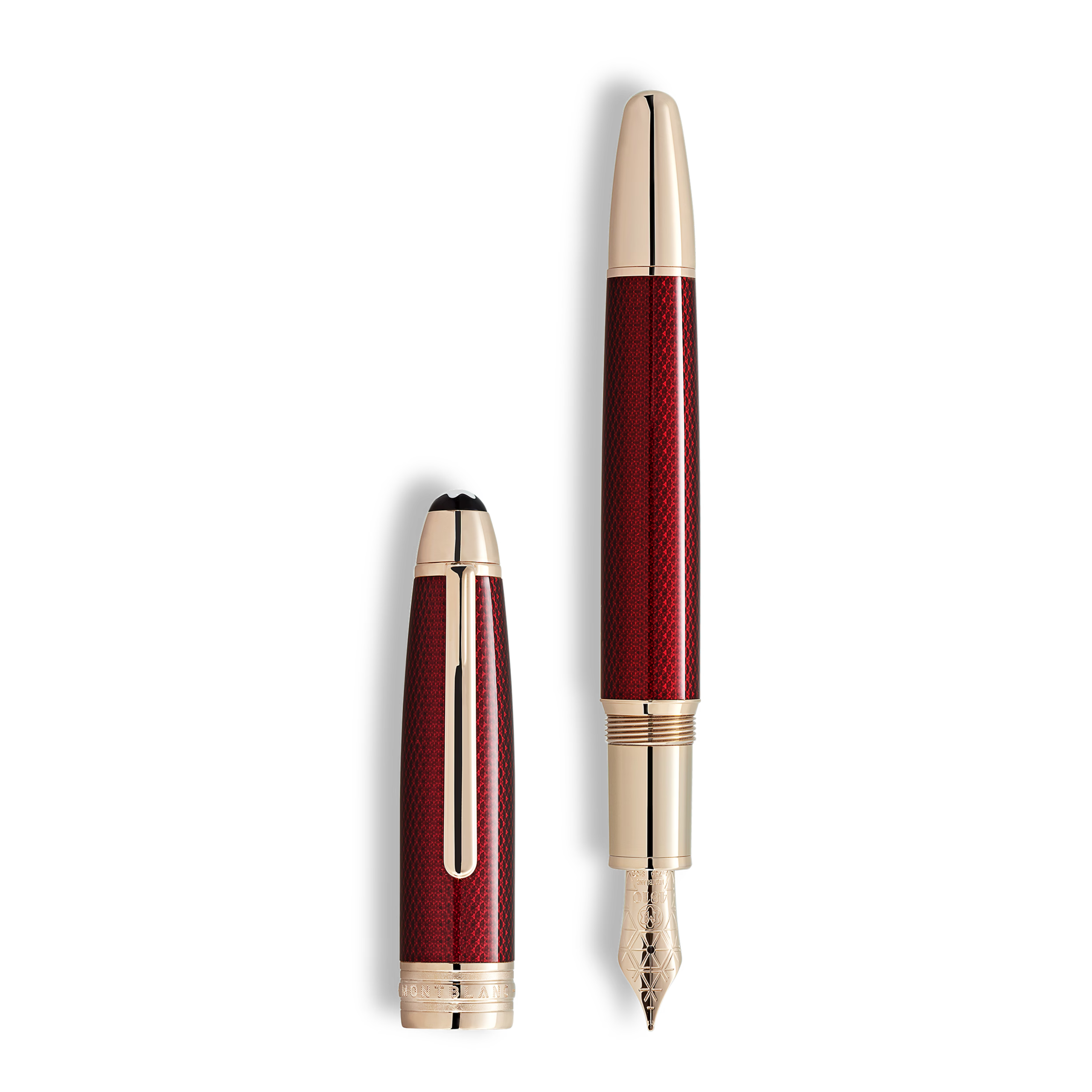 Montblanc Meisterstuck Solitaire Golden Hour LeGrand Fountain Pen
