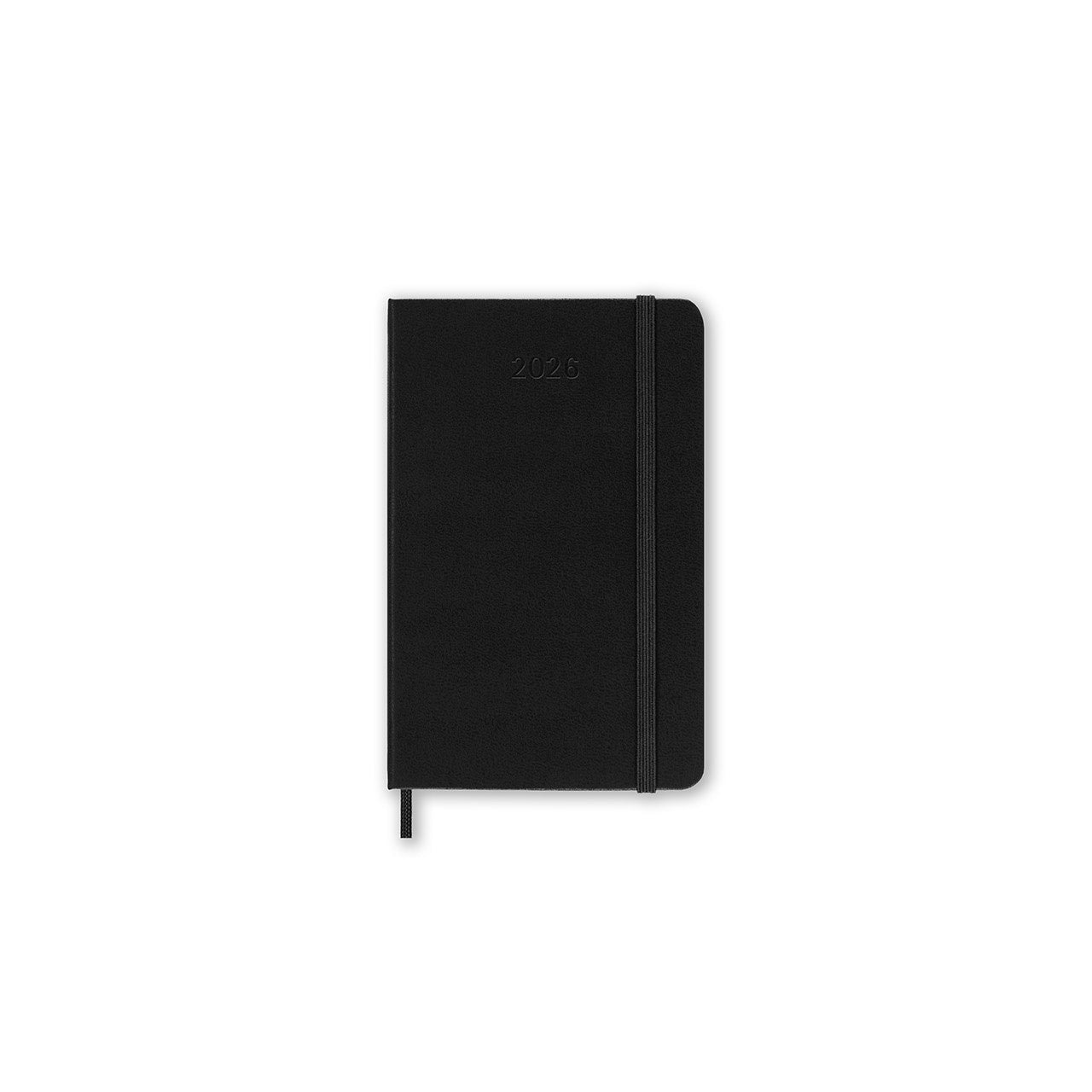 Moleskine 2026 Hard Cover Diary Weekly Horizontal Pocket