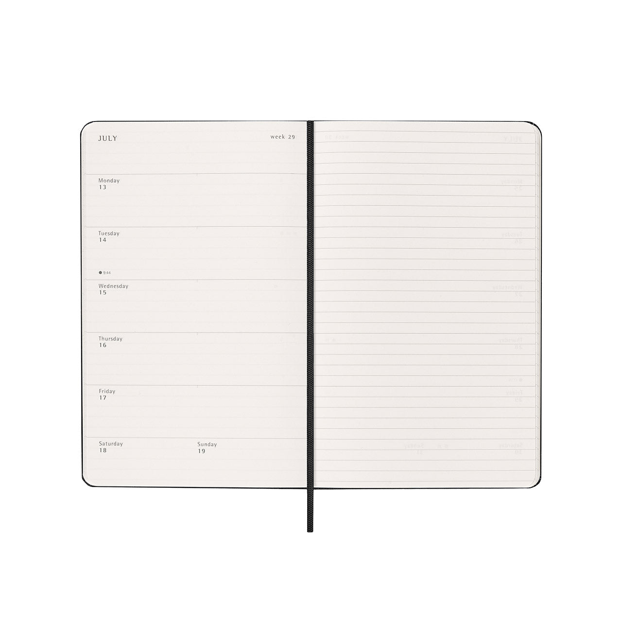 Moleskine 2026 Hard Cover Diary Weekly Notebook Large