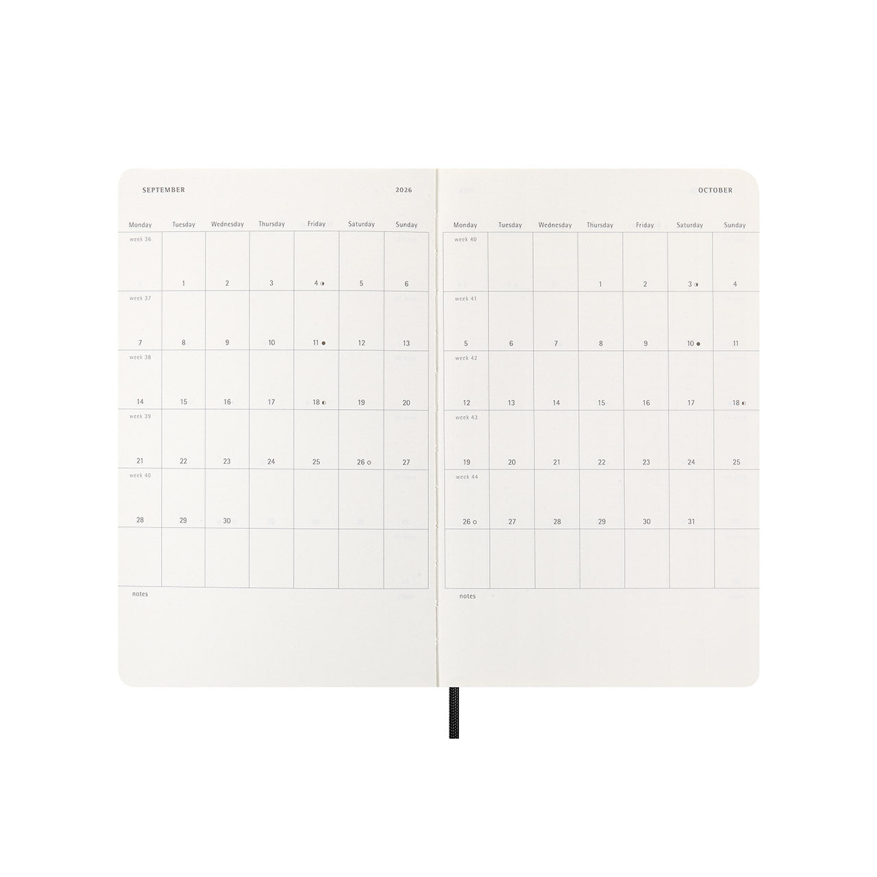 Moleskine 2026 Soft Cover Diary Daily Large