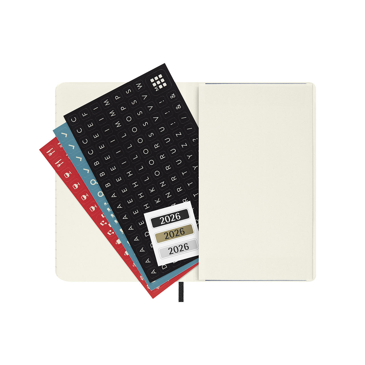 Moleskine 2026 Soft Cover Diary Weekly Horizontal Pocket
