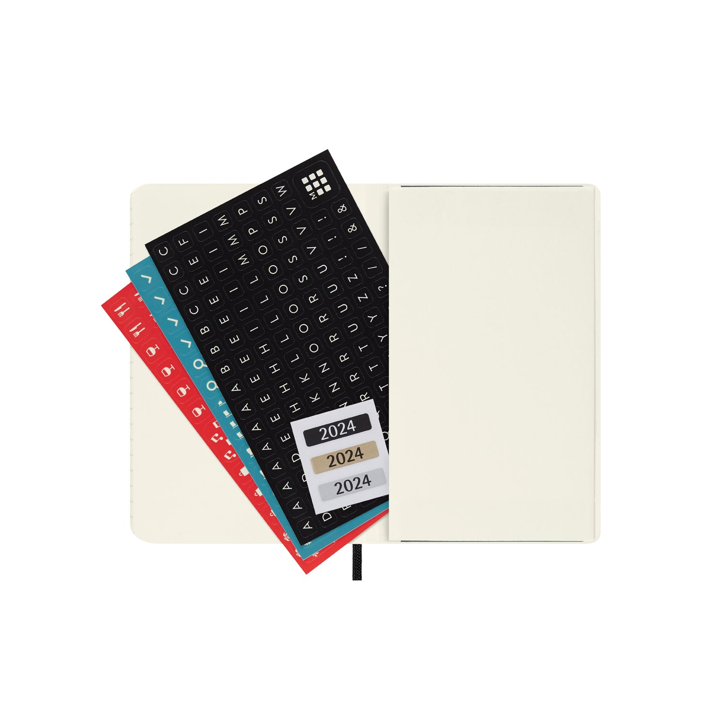 Moleskine 2024 Soft Cover Diary Weekly Notebook Pocket Black - Pencraft the boutique