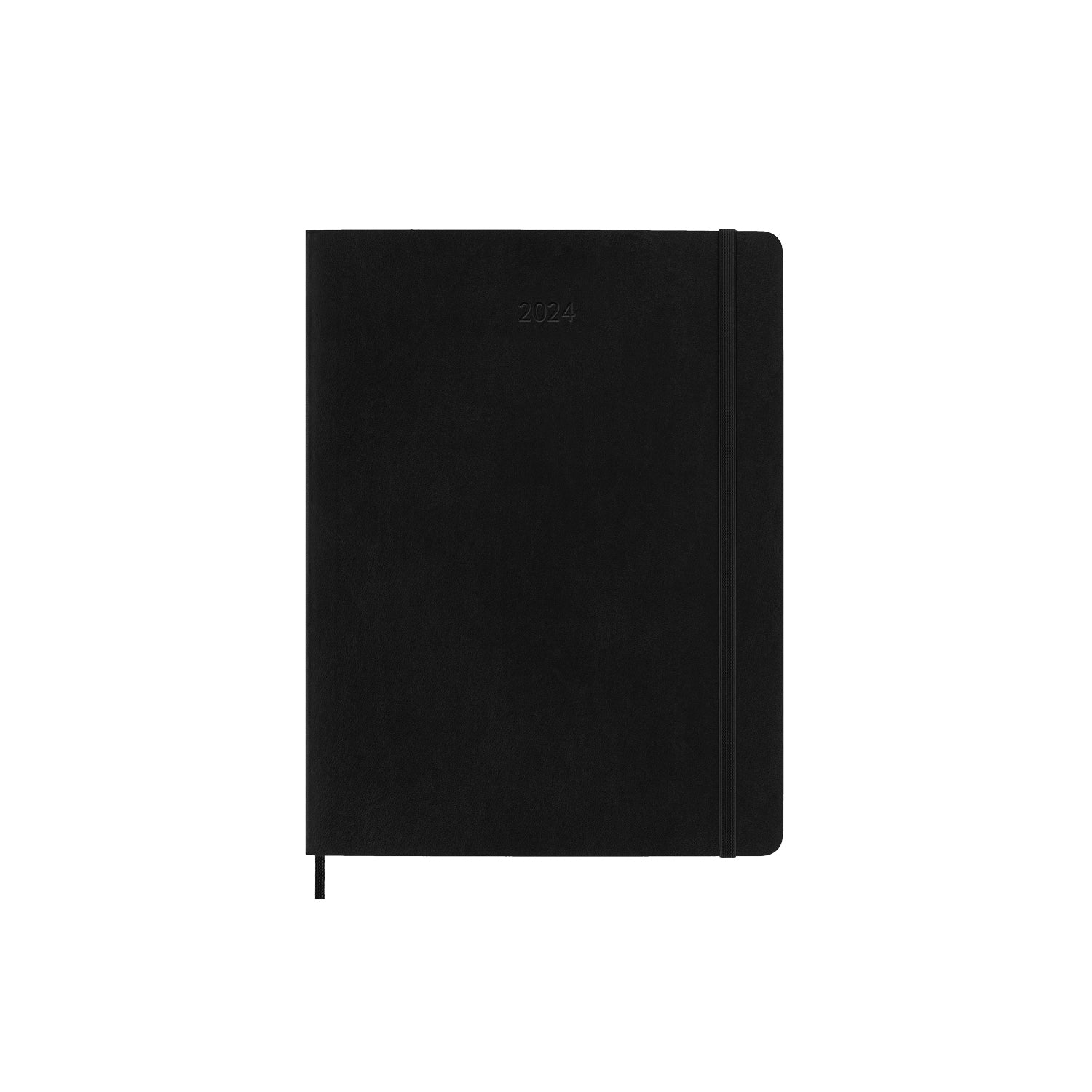 Moleskine 2024 Soft Cover Diary Weekly Notebook Extra Large Black - Pencraft the boutique