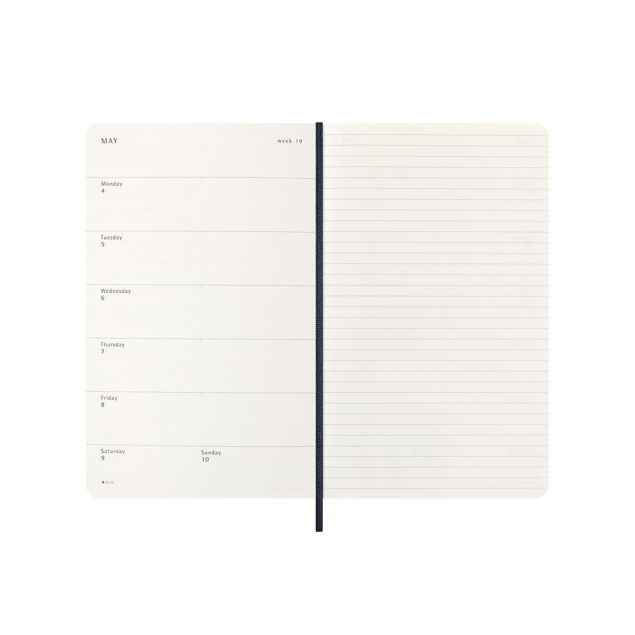 Moleskine 2026 Soft Cover Diary Weekly Notebook Large