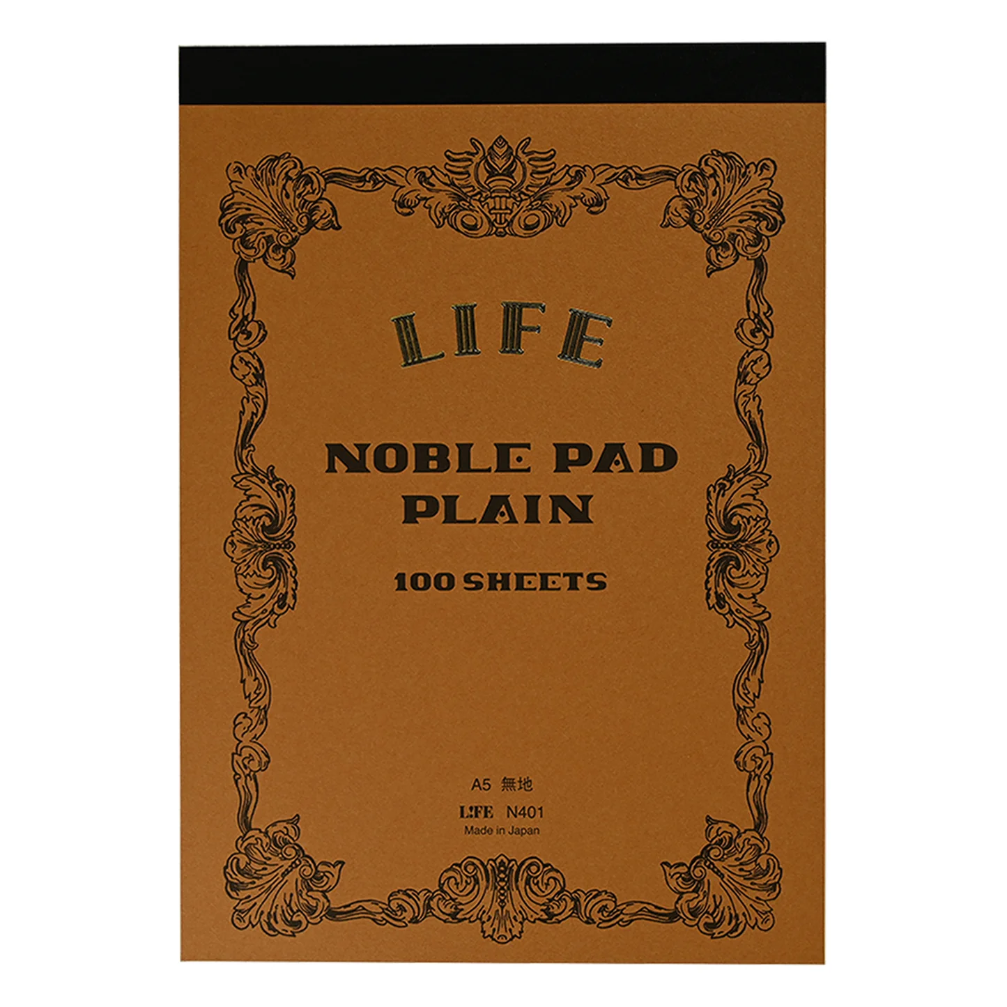 Life Japanese Paper Noble Note Notepad Plain A5 Kraft