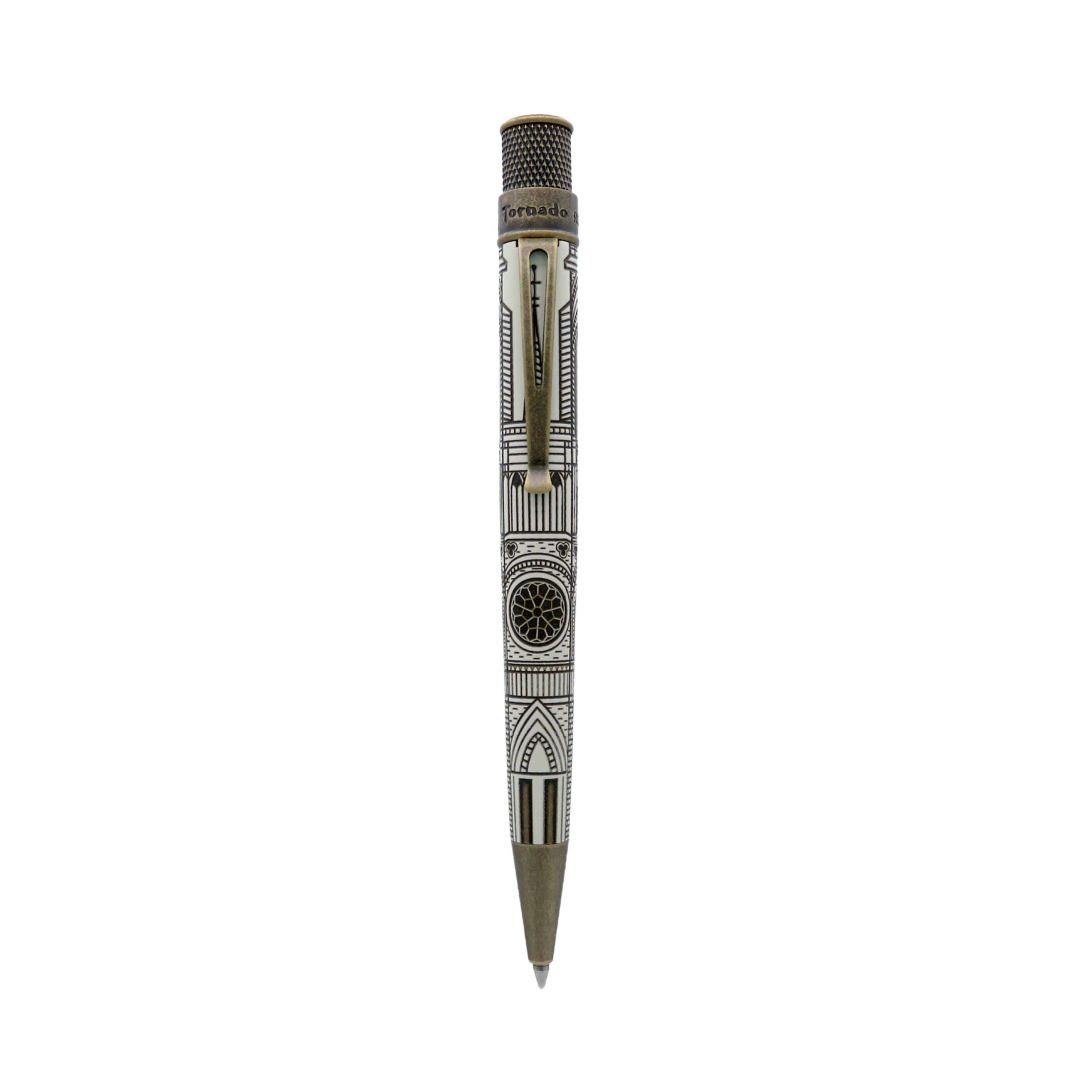Retro 51 Tornado Vintage Metalsmith Cathedral Rollerball