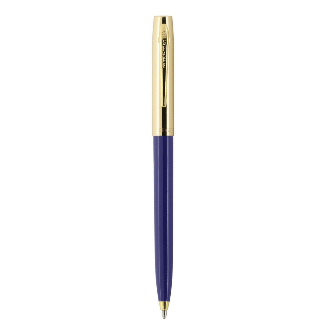 Fisher Apollo Cap-O-Matic Blue Gold Ballpoint