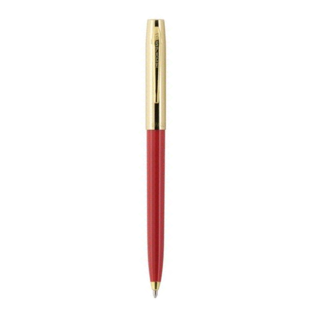 Fisher Apollo Cap-O-Matic Red Gold Ballpoint