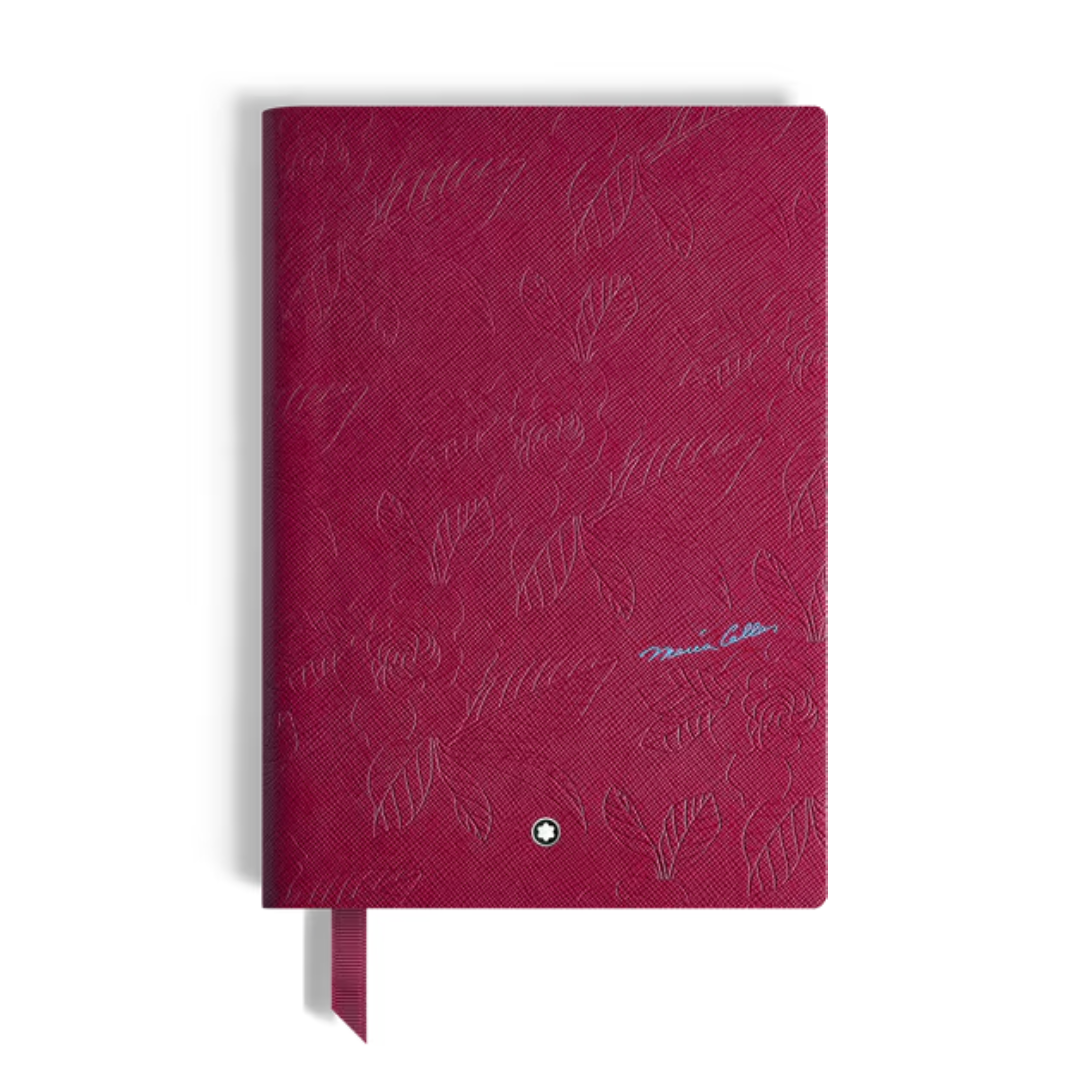 Montblanc Notebook Medium Muses Maria Callas Red Lined