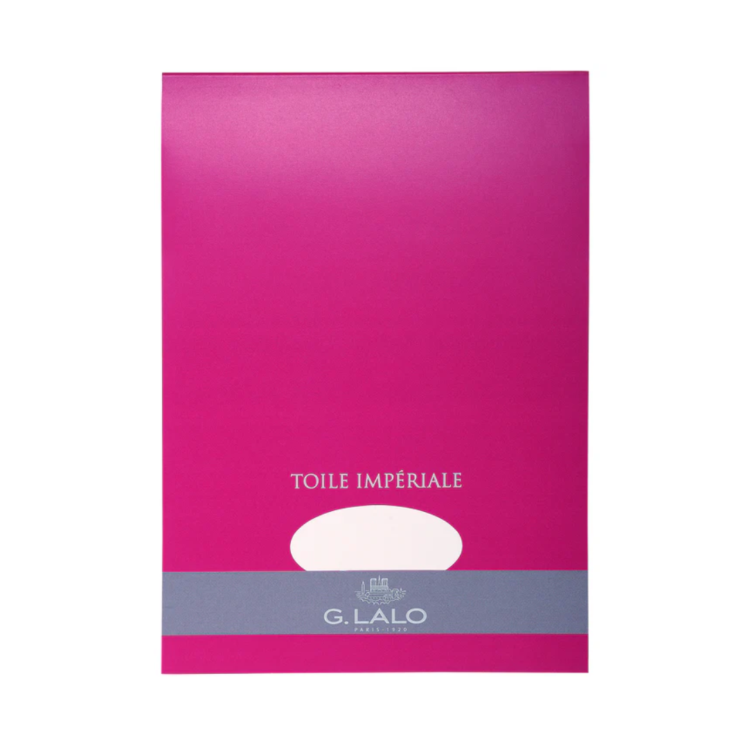 G.Lalo Toile Imperiale A4 Writing Pad White