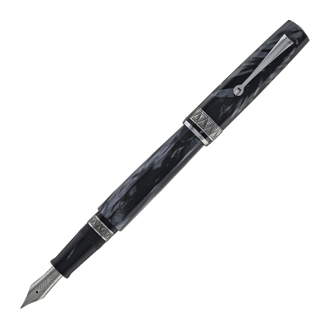 Omas Paragon Grigio Perla Ruthenium Trim Fountain Pen