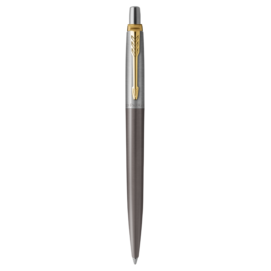 Parker Jotter Grey Gold Trim Ballpoint
