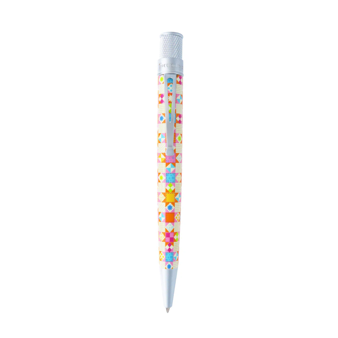 Retro 51 Tornado Vintage Metalsmith Patchwork Rollerball