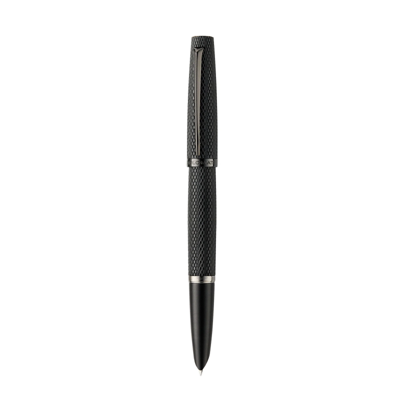 Diplomat Viper Black Guilloche Fountain Pen F/M