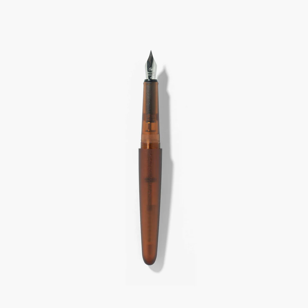 Kakimori Frost Fountain Pen Amber