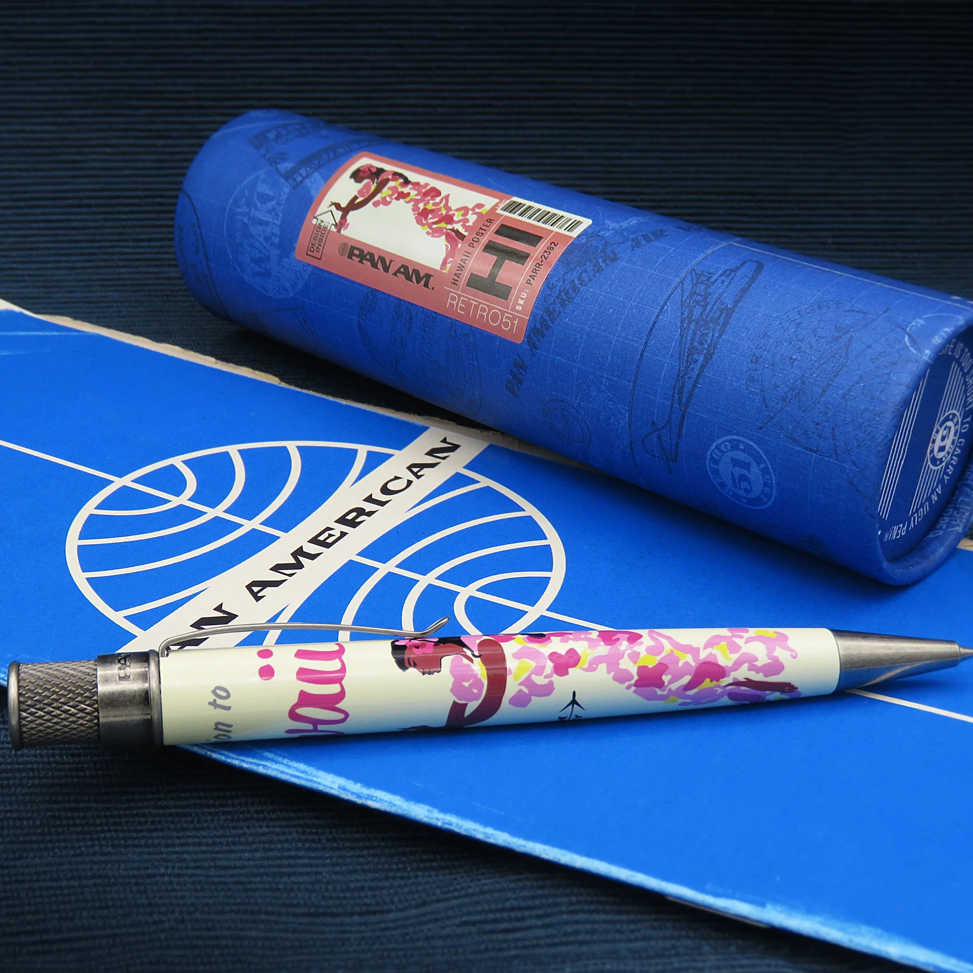Retro 51 Pan Am Hawaii Poster Rollerball - Pencraft the boutique
