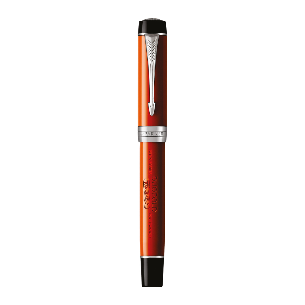 Parker Duofold Classic Big Red Vintage Fountain Pen, Medium - Pencraft the boutique