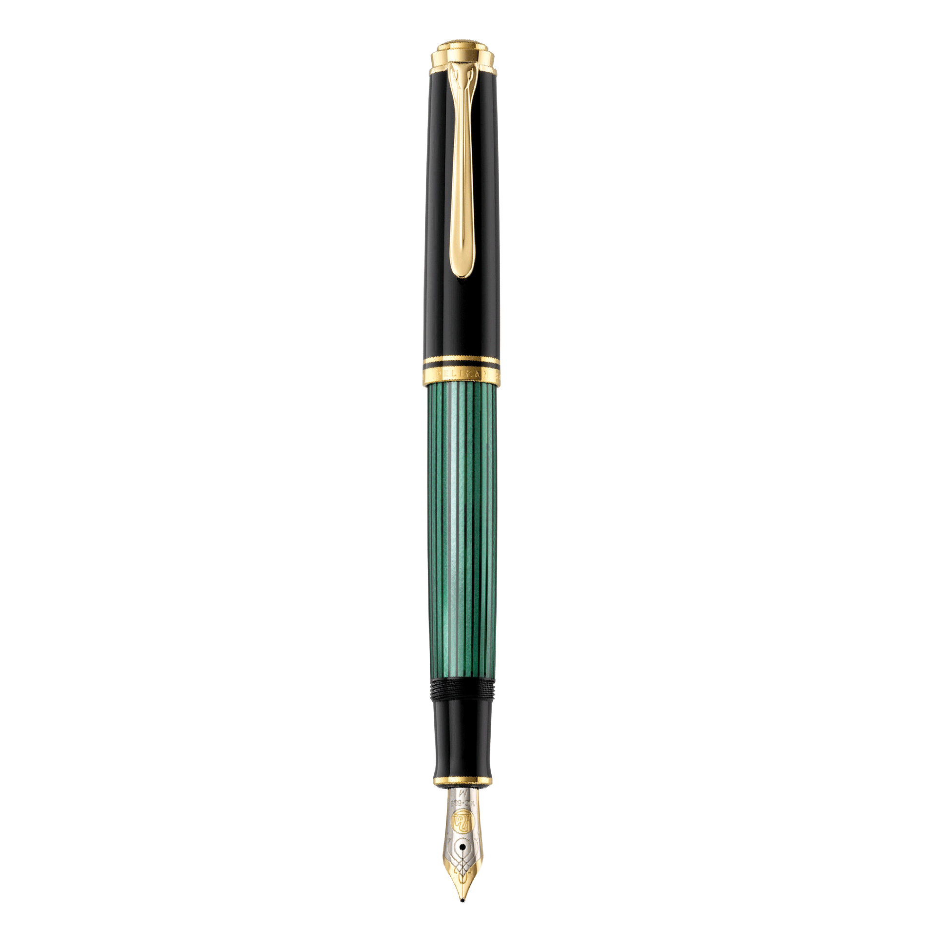 Pelikan Souverän M600 Black Green Fountain Pen - Pencraft the boutique