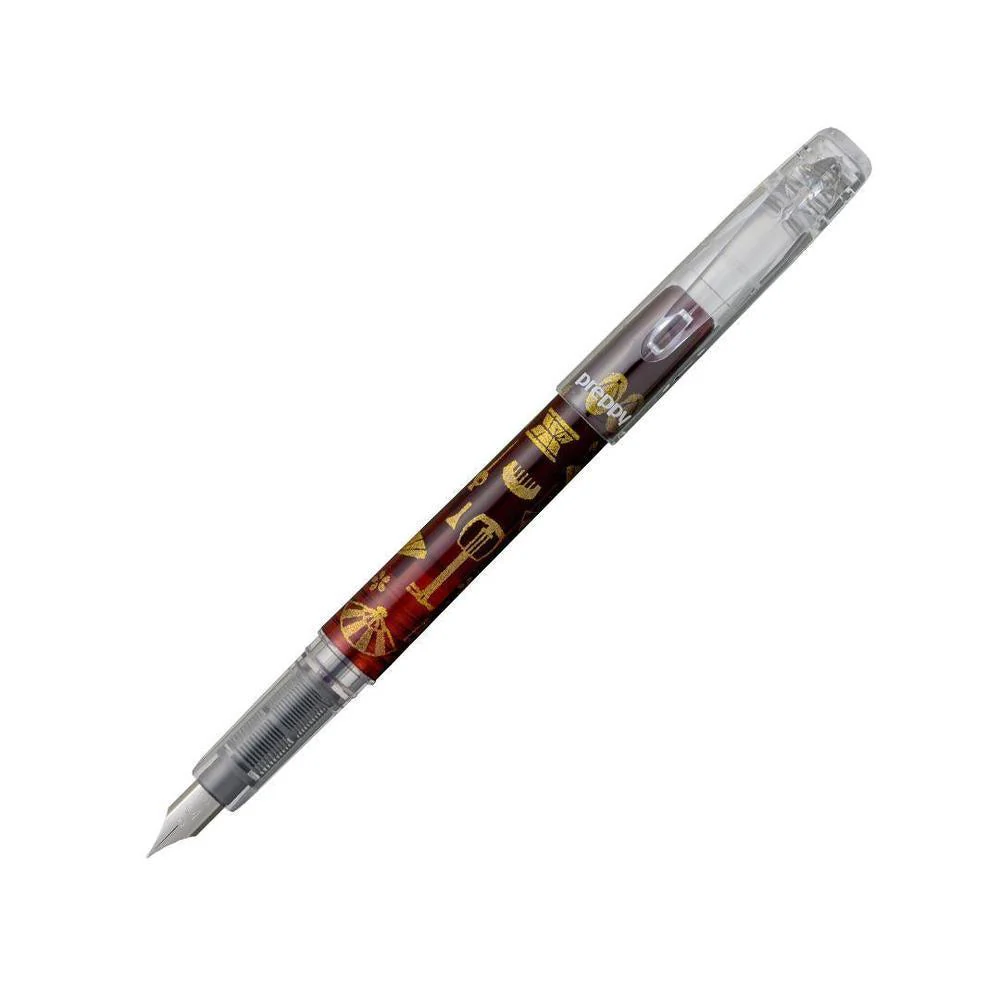 Platinum Preppy Monogatari Geisha no Kodougu (Red) Edition Fountain Pen Fine - Pencraft the boutique