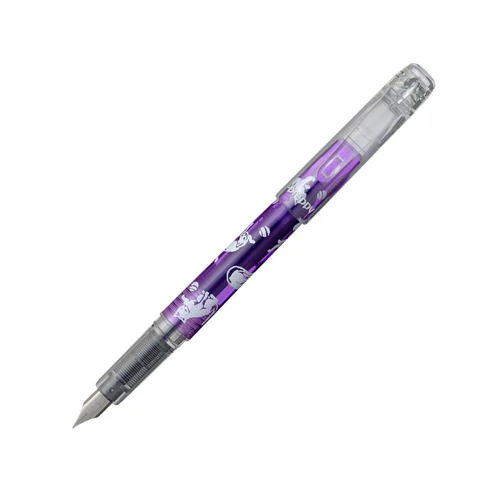 Platinum Preppy Monogatari Neko (Purple) Edition Fountain Pen Fine - Pencraft the boutique